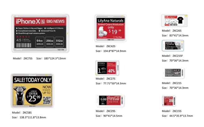 electronic shelf labels